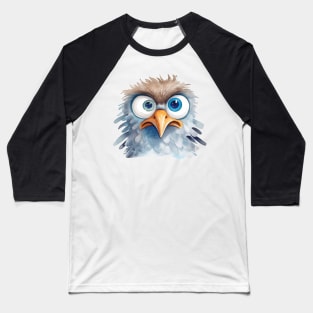 Eagle Watercolor Baseball T-Shirt